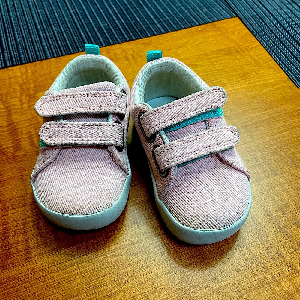 Ten Little first walker pink toddler shoes